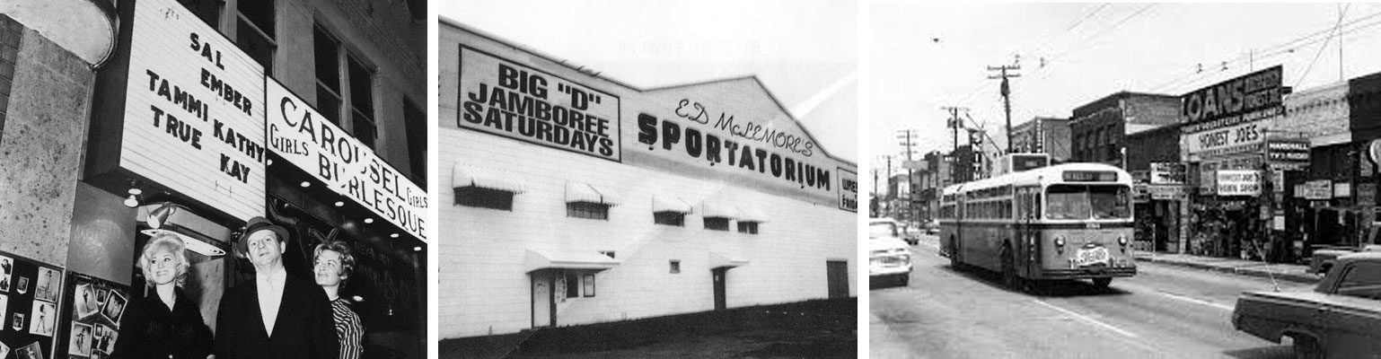 Carousel Club + Dallas Sportatorium + Rocky's Pawn Shop