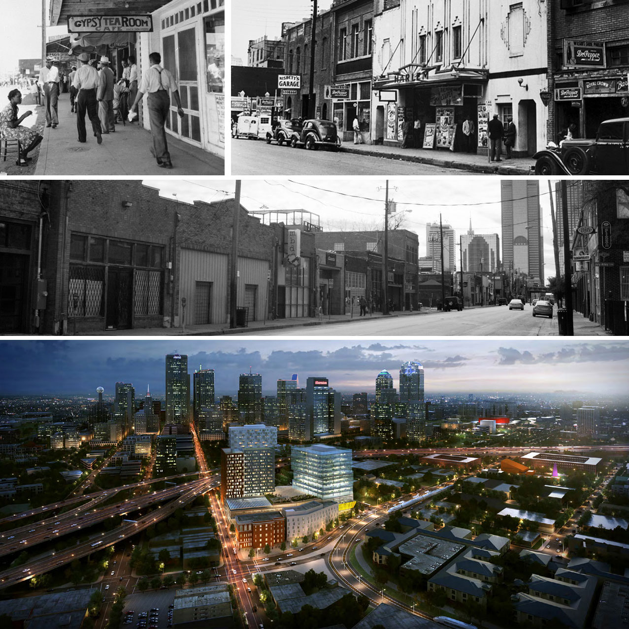 Seep Ellum Before and After