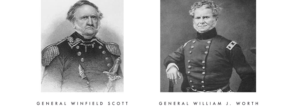 General Winfield Scott and General William J. Worth