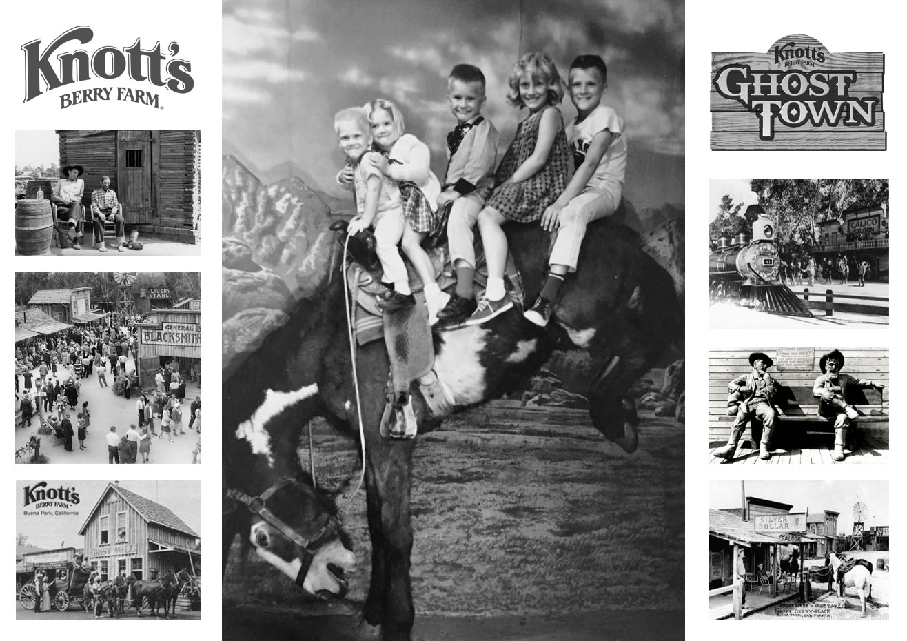 Bret Stout at Knotts Berry Farm and Ghost Town