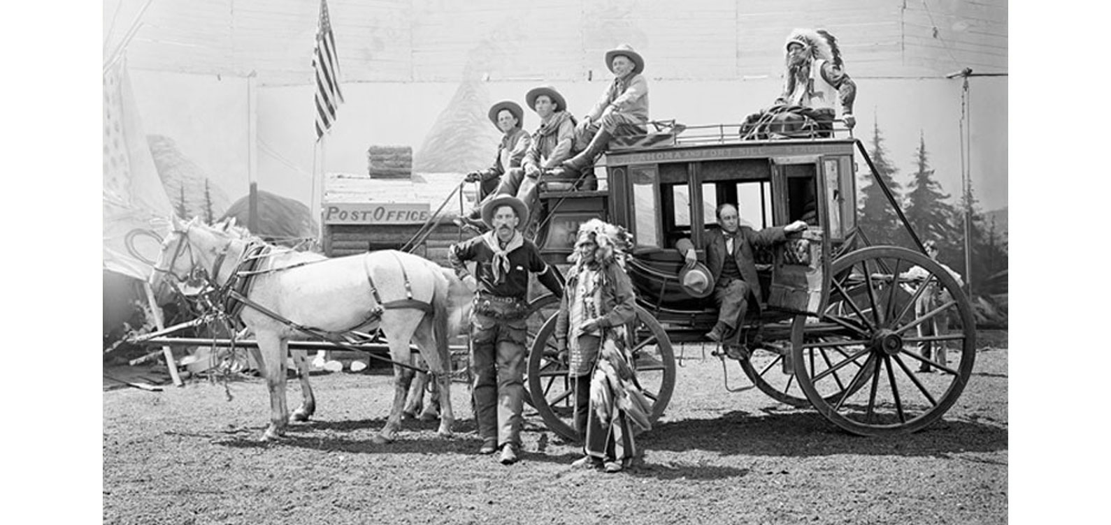 Military on a Stagecoach Fort Yuma to Fort Worth