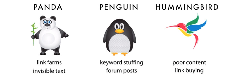Google's Pandas and Penguins